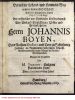 Johann Boye   Leichenpredigt 1668